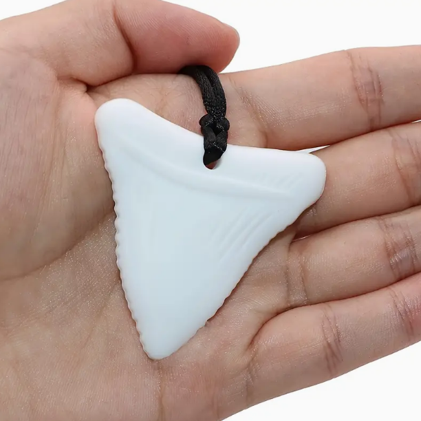 Shark Tooth Chewable Silicone Necklace