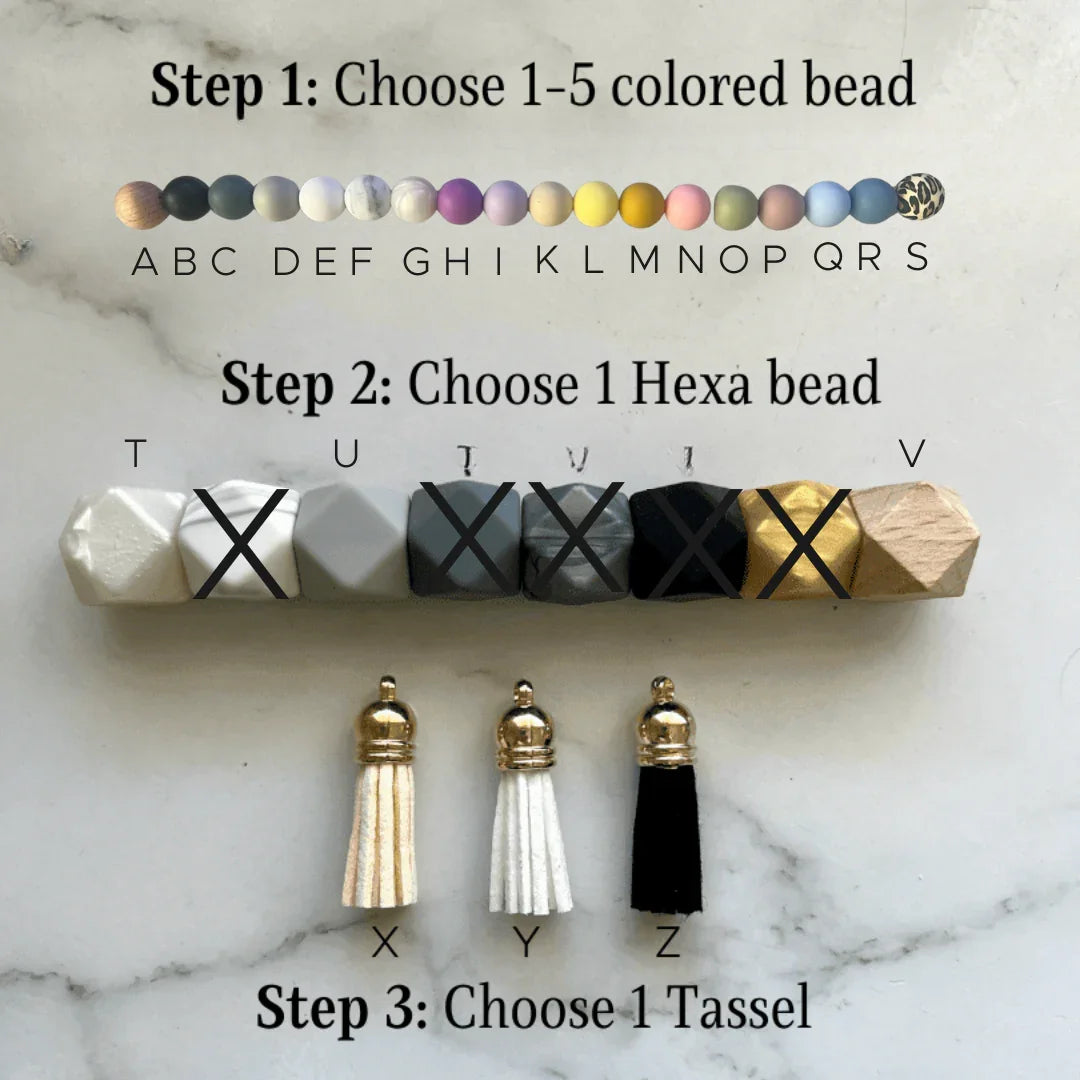 Personalised Keyring - Tassel