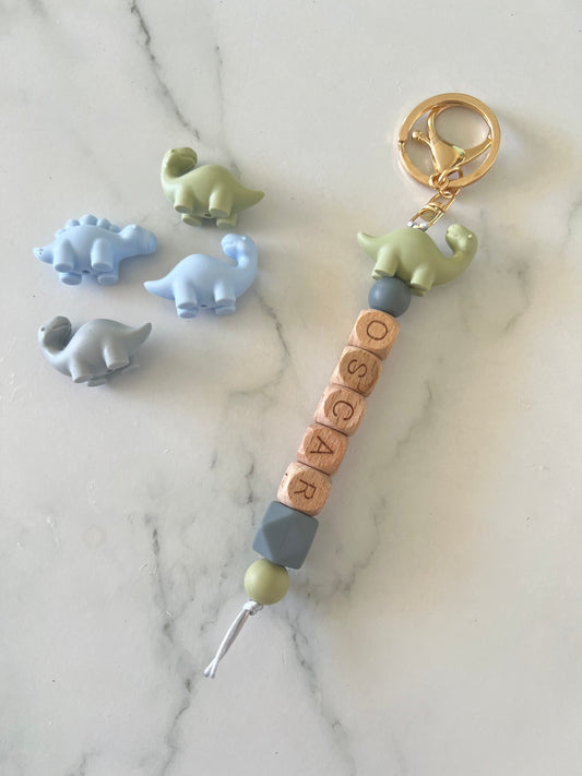 Personalised Keyring - Dinosaur