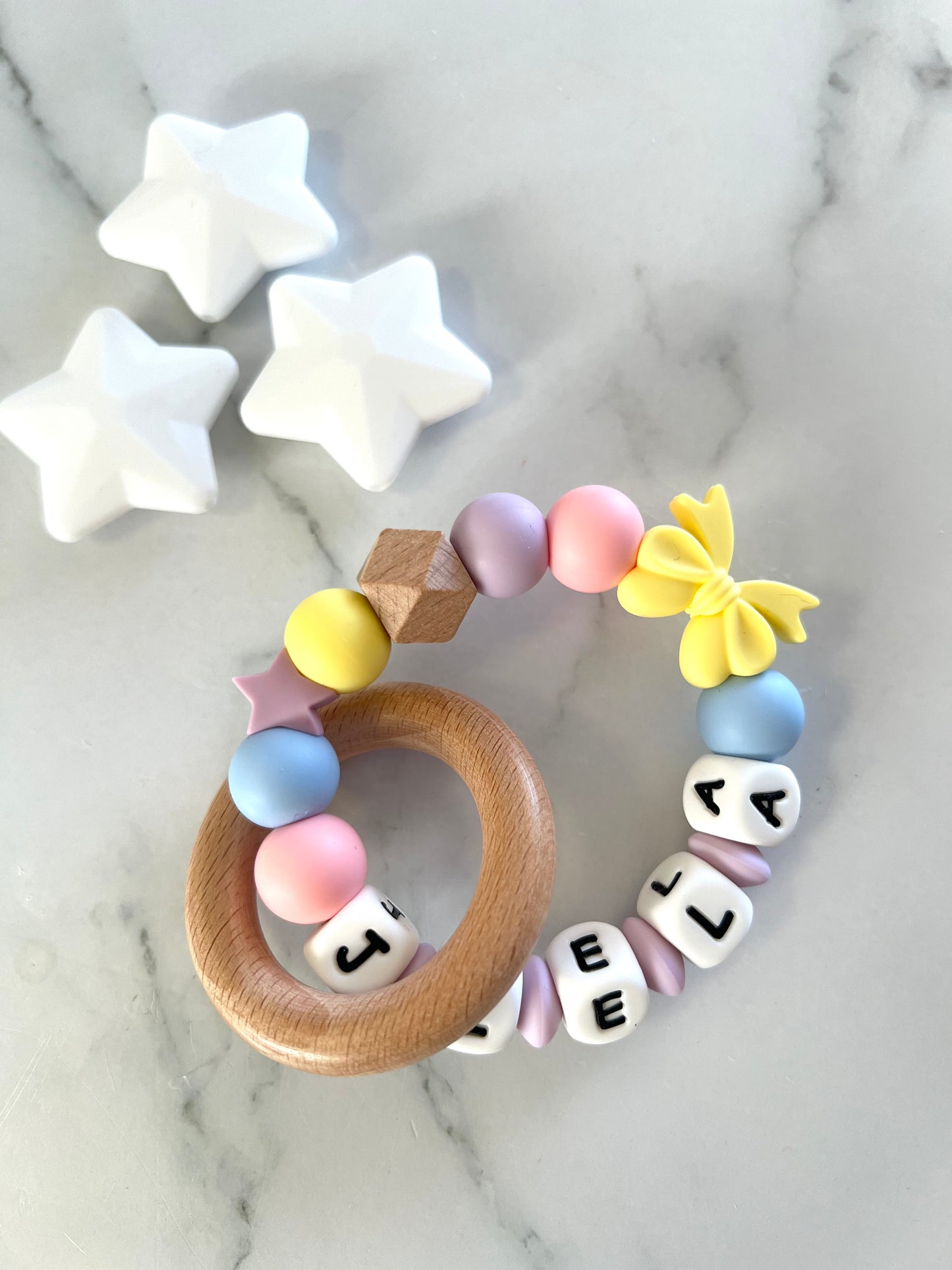 Personalised Dummy Clip - Unicorn
