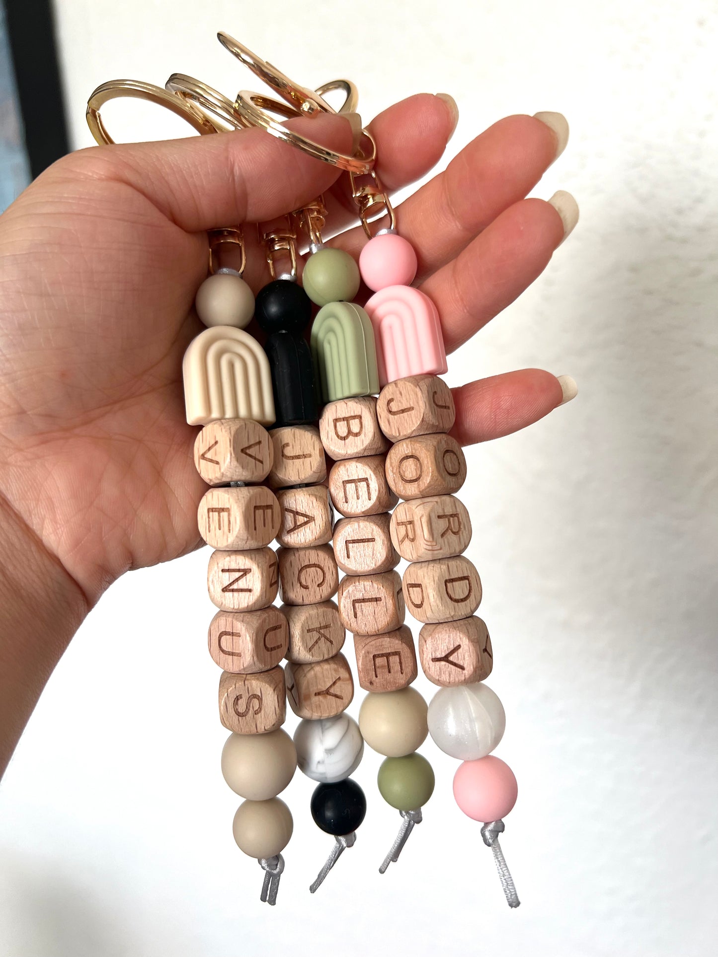 Personalised Keyring - Rainbow Arch