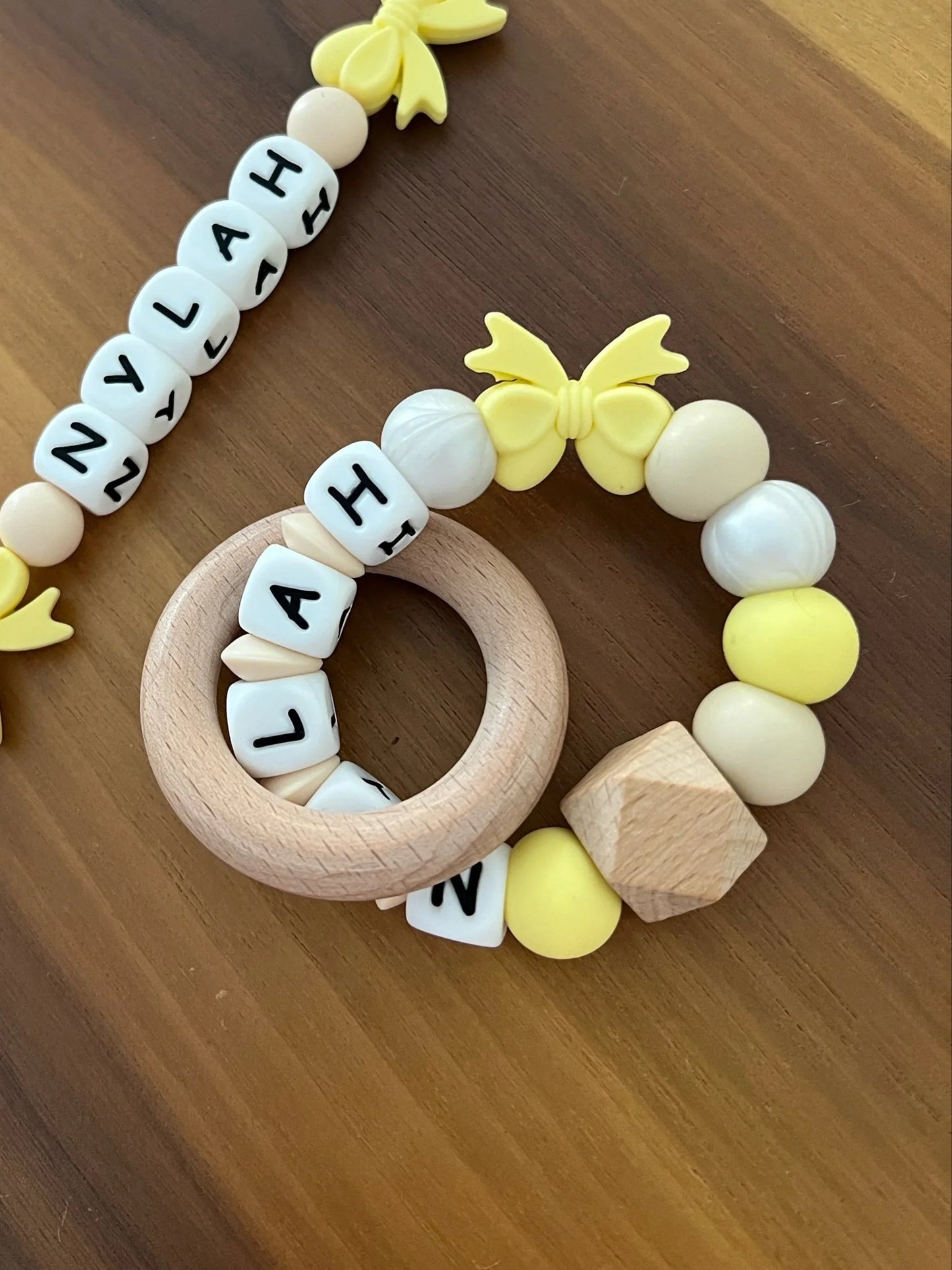 Personalised Teether - Bow