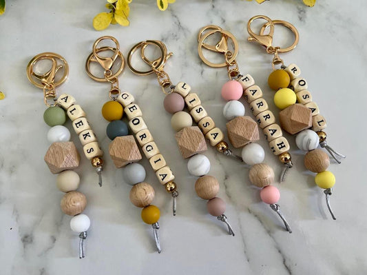 Personalised Keyring - Single or Double Design