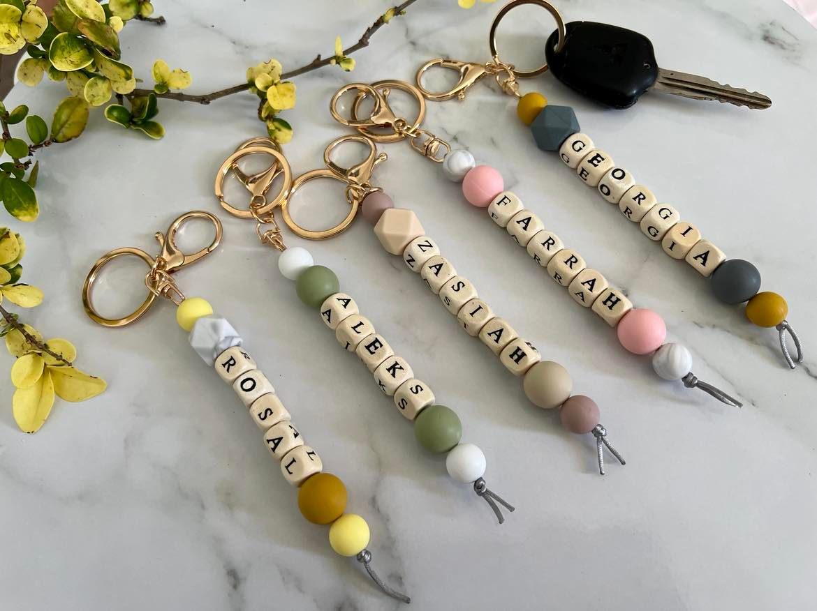 Personalised Keyring - Single or Double Design