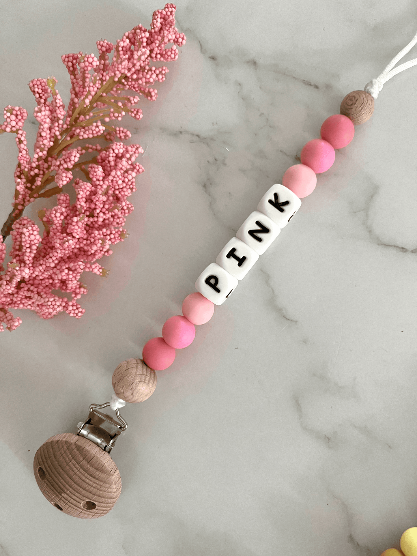 Personalised Dummy Clip - Ombre