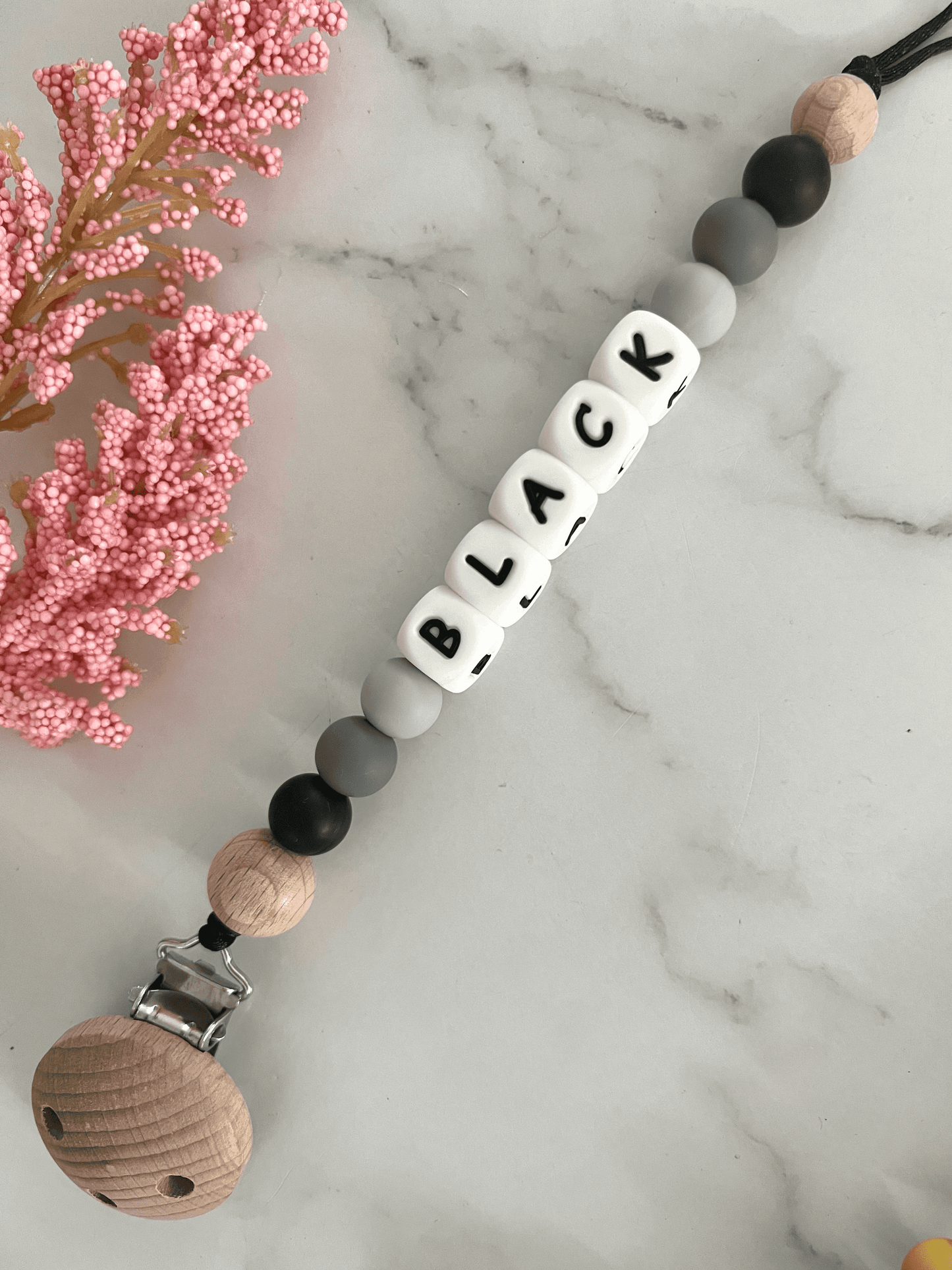 Personalised Dummy Clip - Ombre