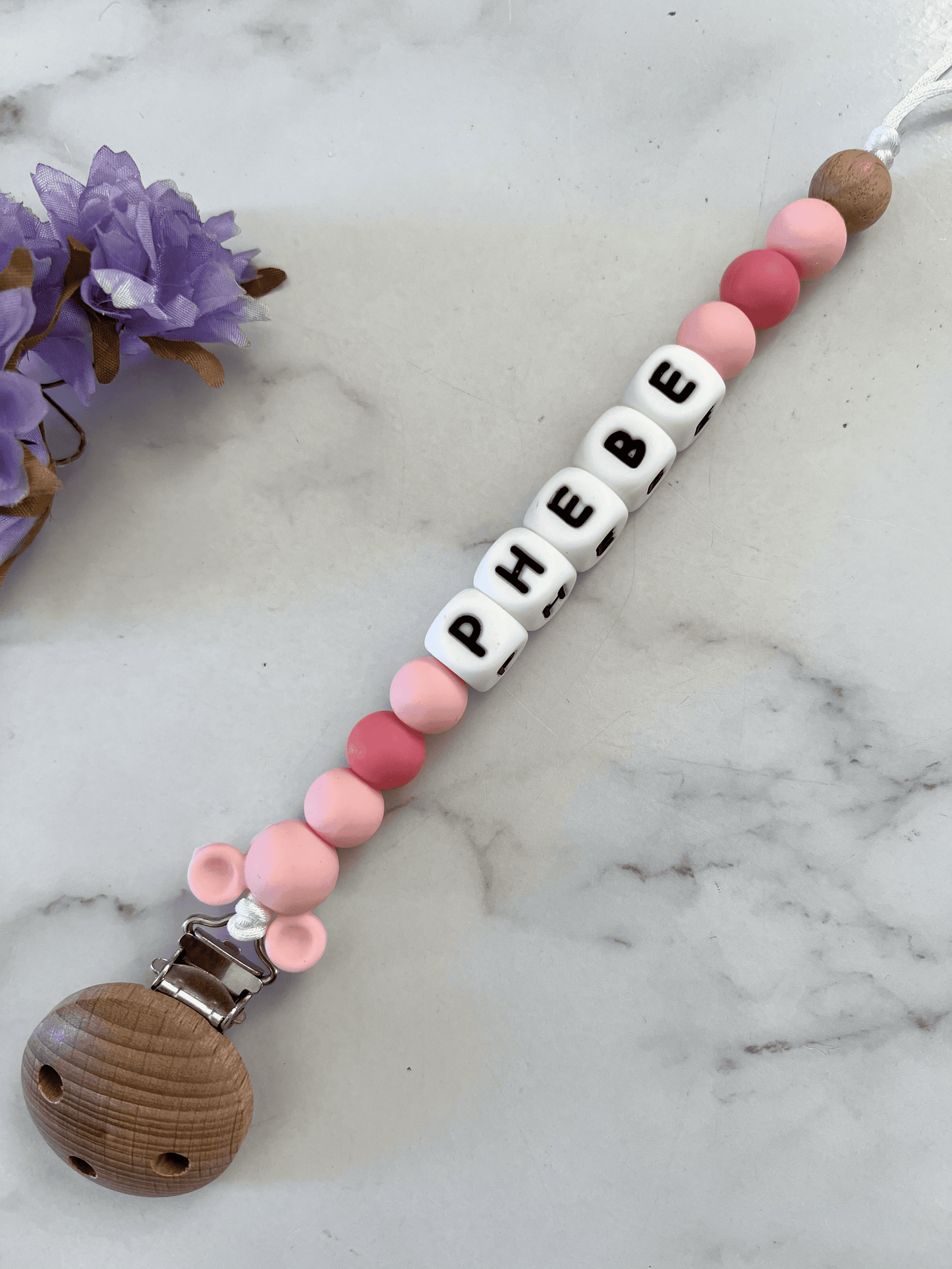 Personalised Dummy Clip - Mickey