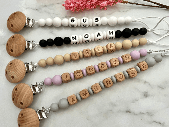 Personalised Dummy Clip - Spacers
