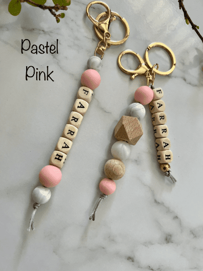 Single or Double Design PERSONALISED Key Chain