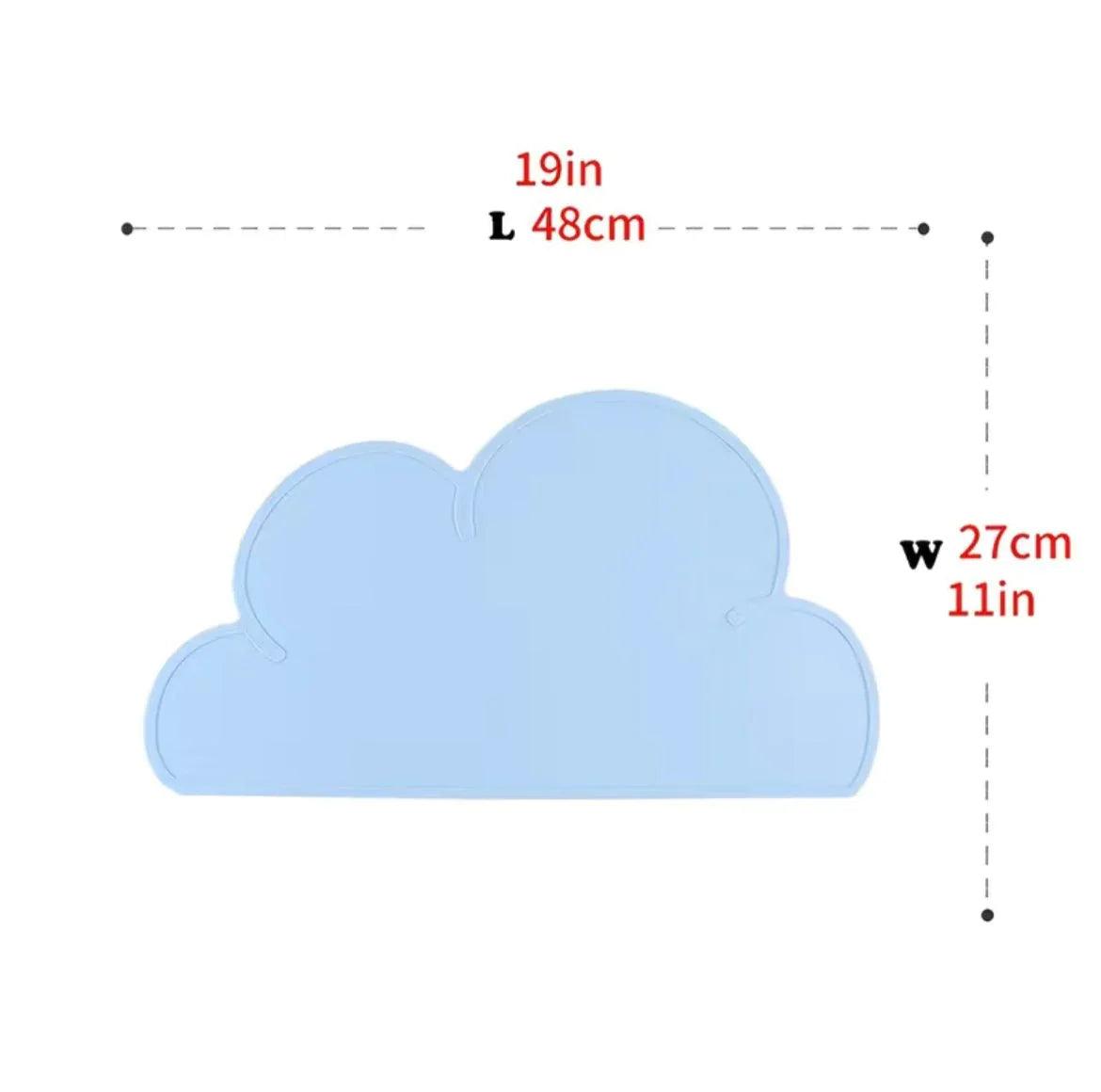 Cloud Silicone Placemat
