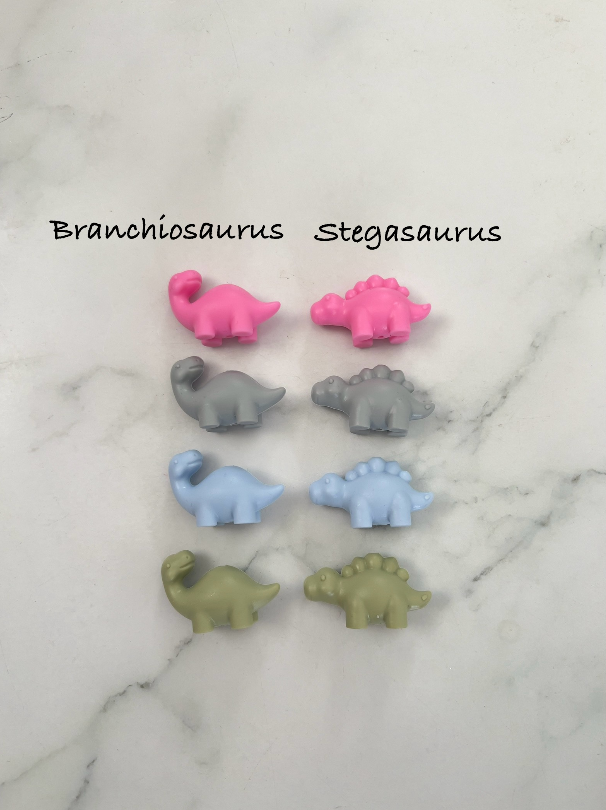 Personalised Dummy Clip - Dinosaur