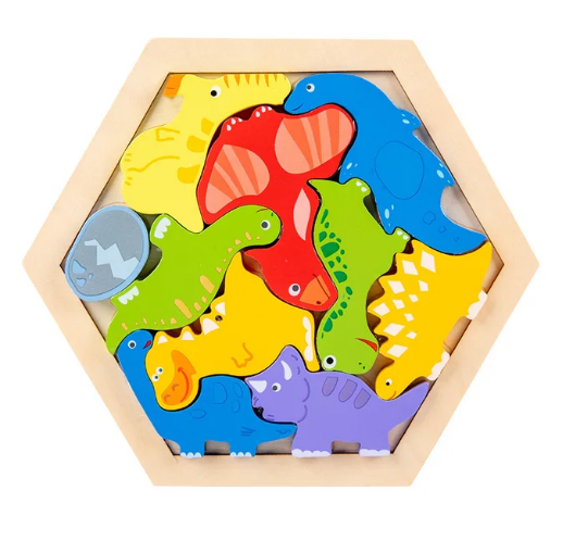 Wooden Puzzle Montessori Toy