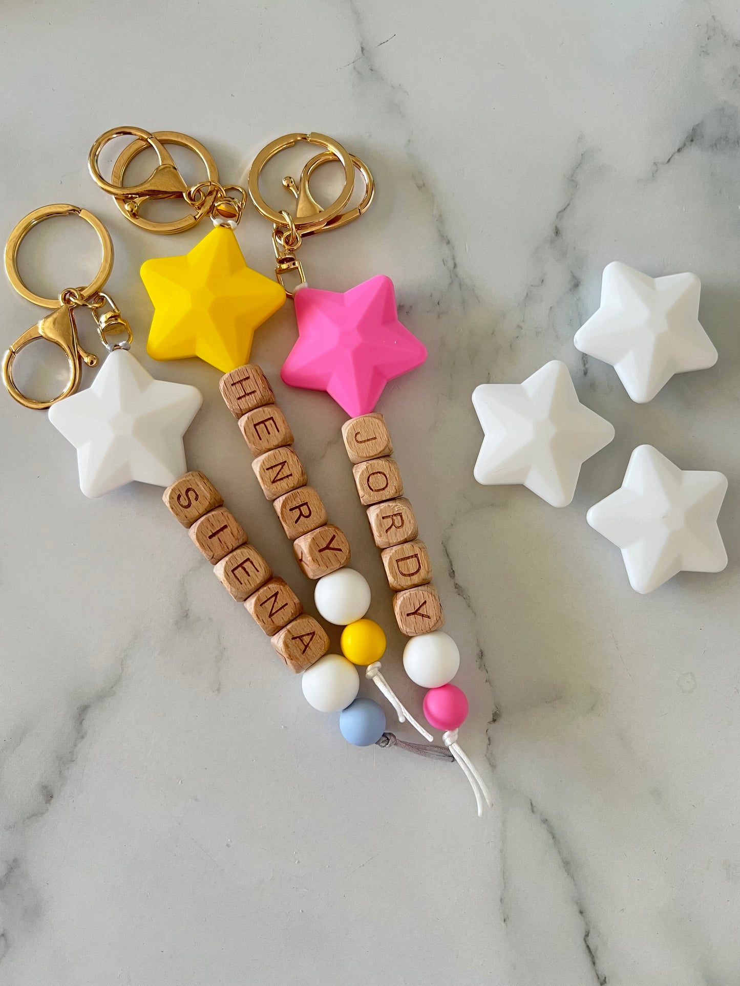  Personalised Keyring - Star  