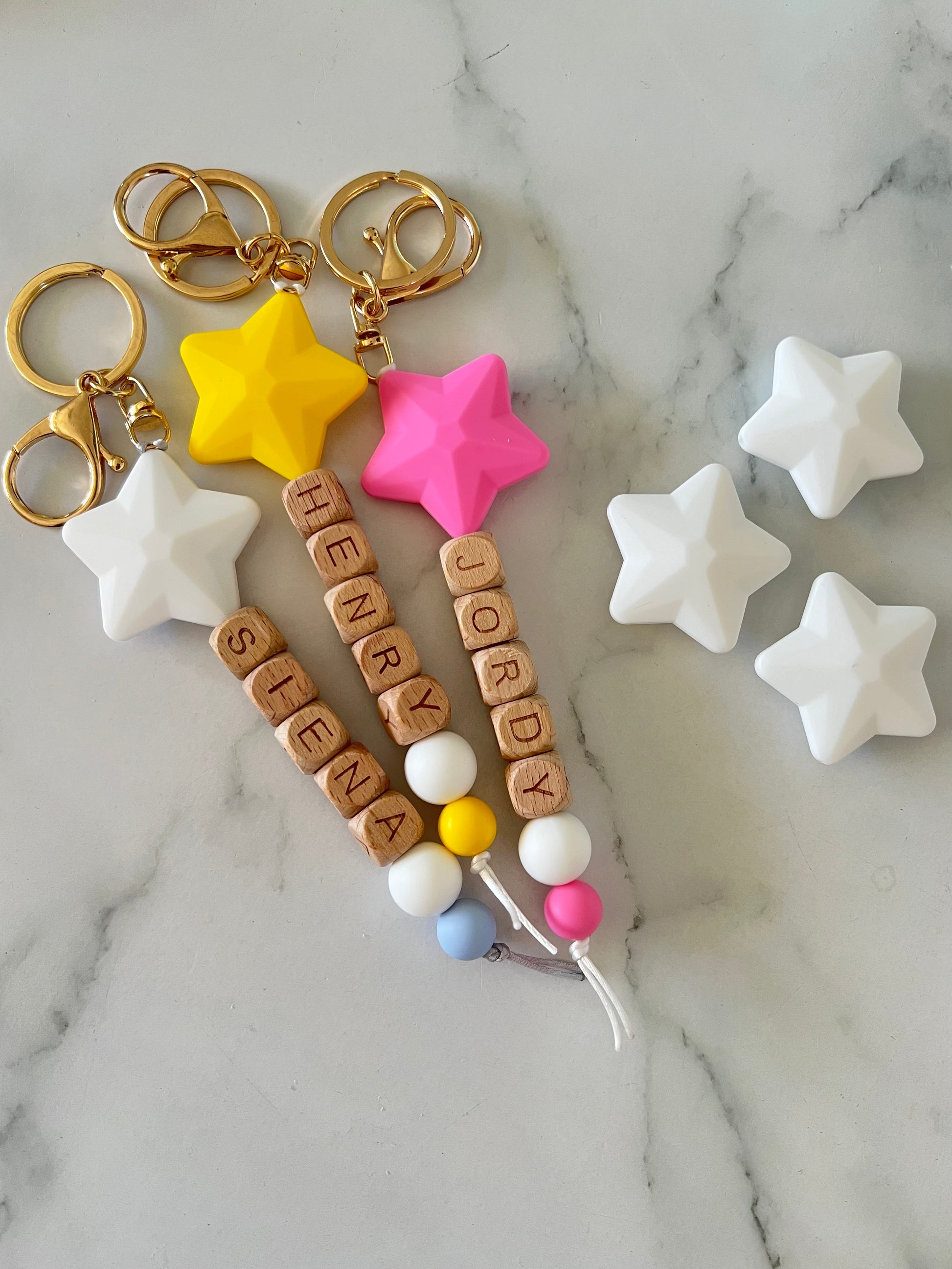  Personalised Keyring - Star  