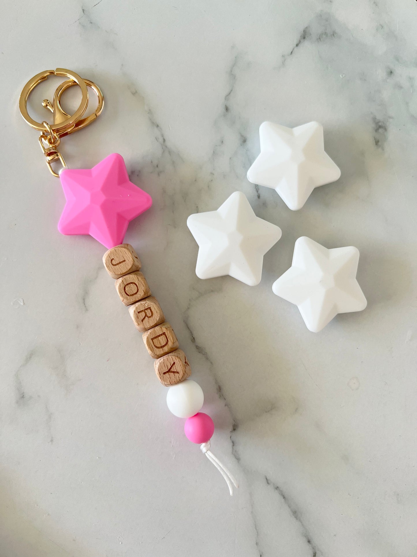  Personalised Keyring - Star  