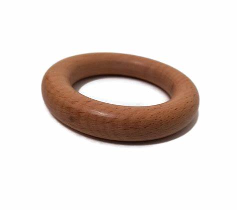  No. of Beech wood rings for teether  