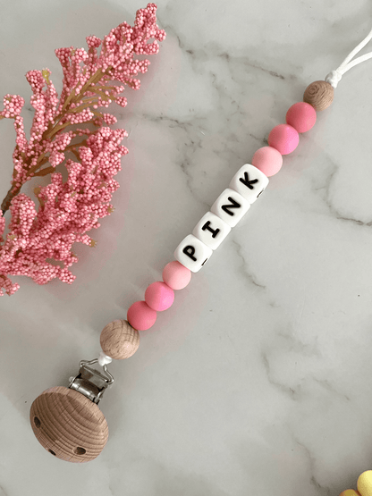  Personalised Dummy Clip - Ombre  