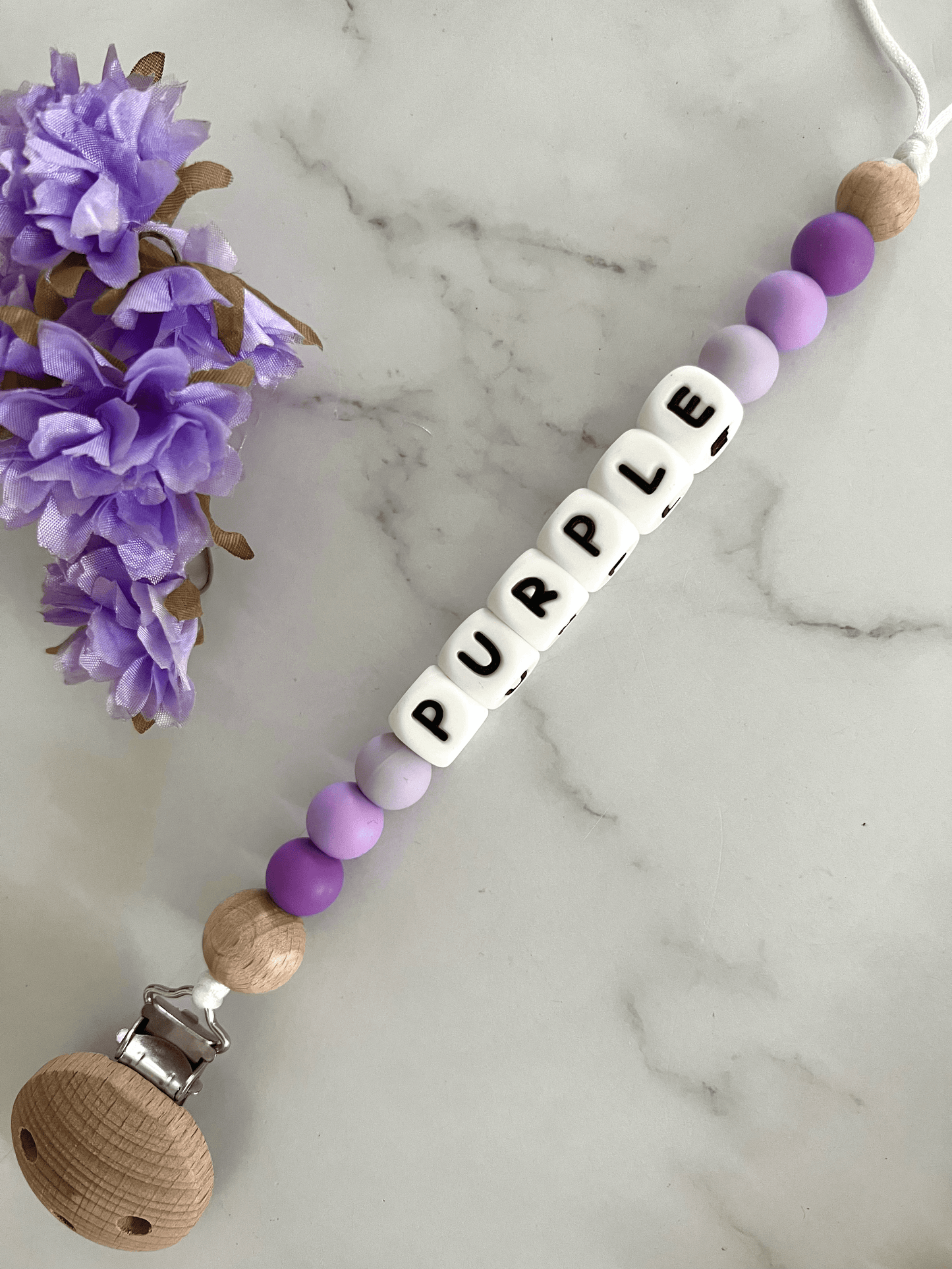  Personalised Dummy Clip - Ombre  