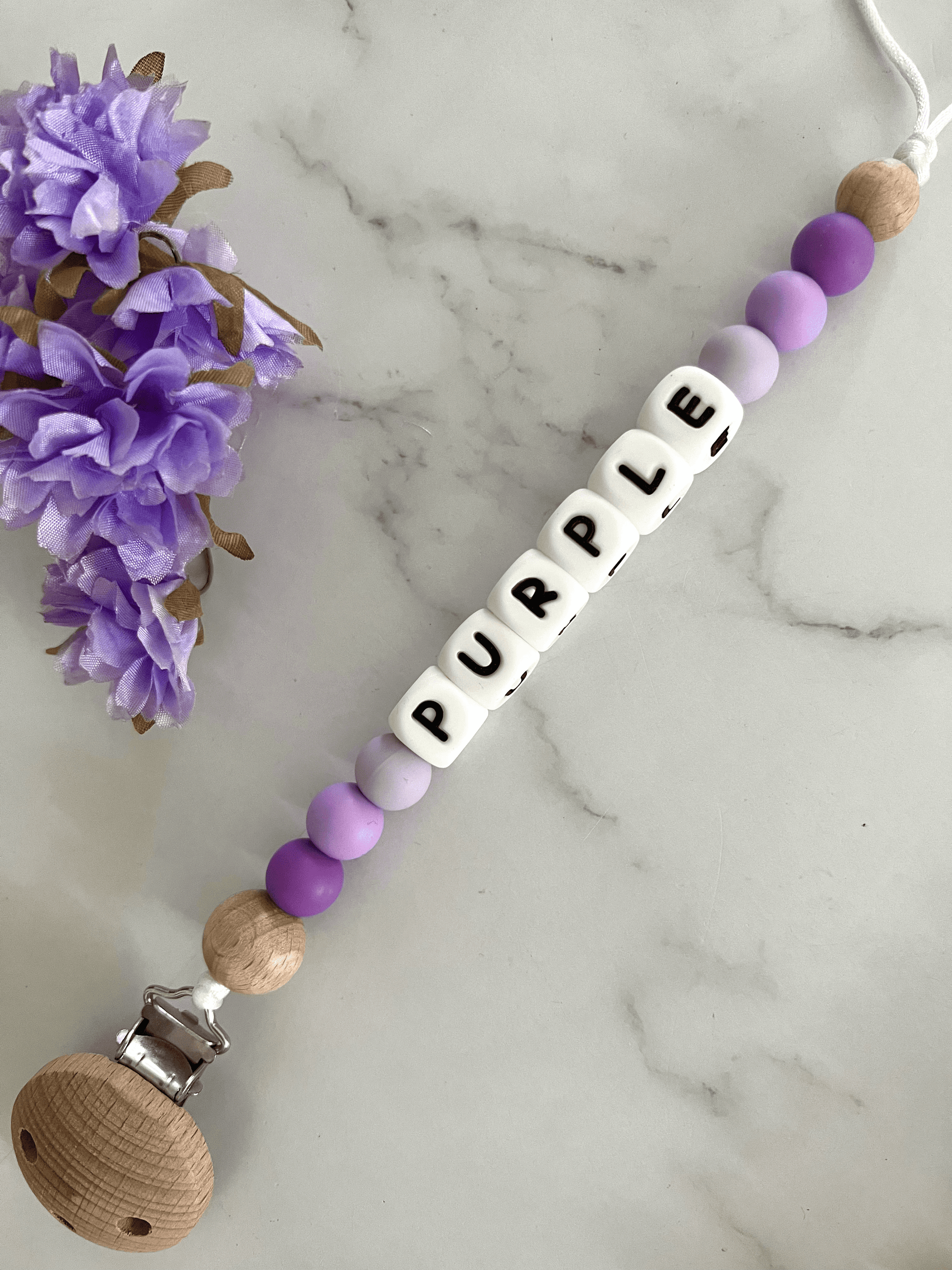  Personalised Dummy Clip - Ombre  