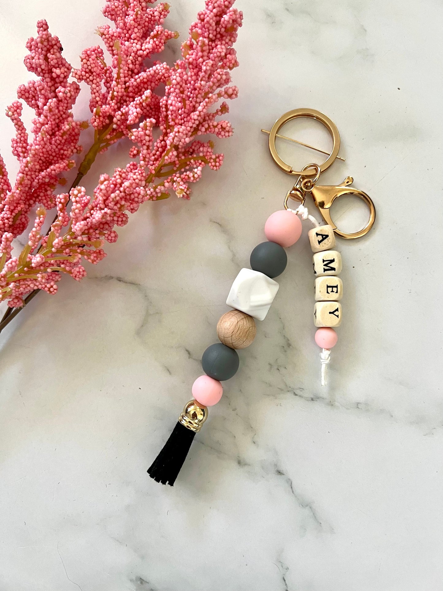  Personalised Keyring - Tassel  