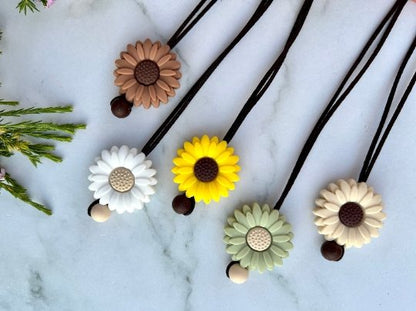  Flower Silicone Necklace  