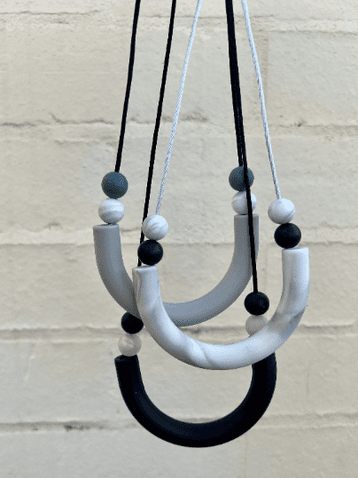  Simple Elegant Silicone Necklace  