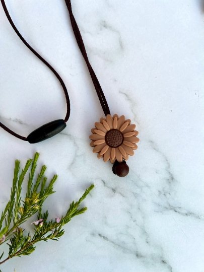  Flower Silicone Necklace  