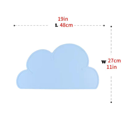  Cloud Silicone Placemat  